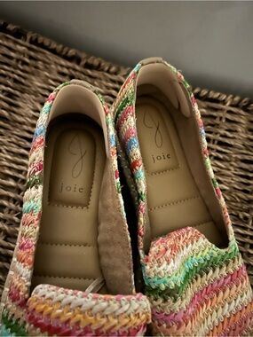 Joie “Cara” Raffia espadrilles-